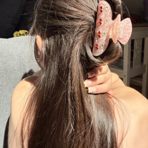 Rosé Cherry Haarspange
